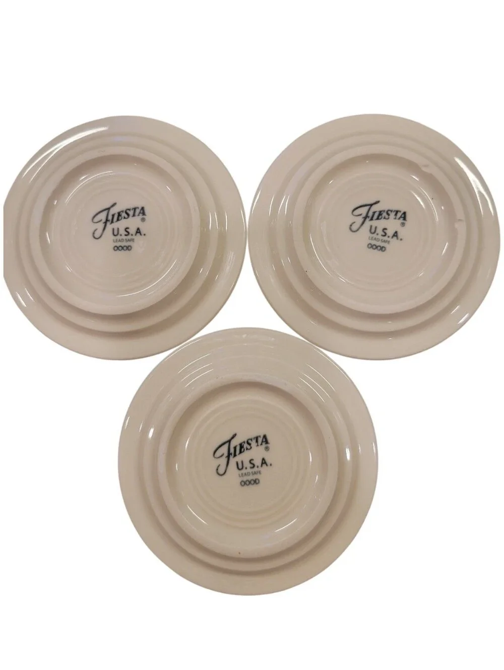 Fiesta Ware Linen Coasters Set of 3 | Retired Color | Homer Laughlin